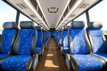 Jacksonville Charter Bus Inside