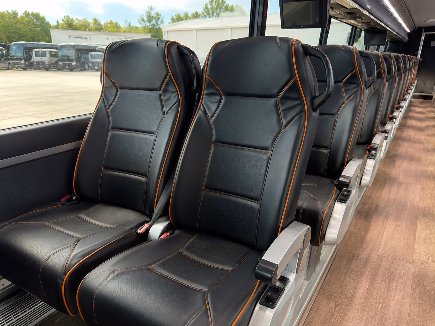 jacksonville charter bus inside
