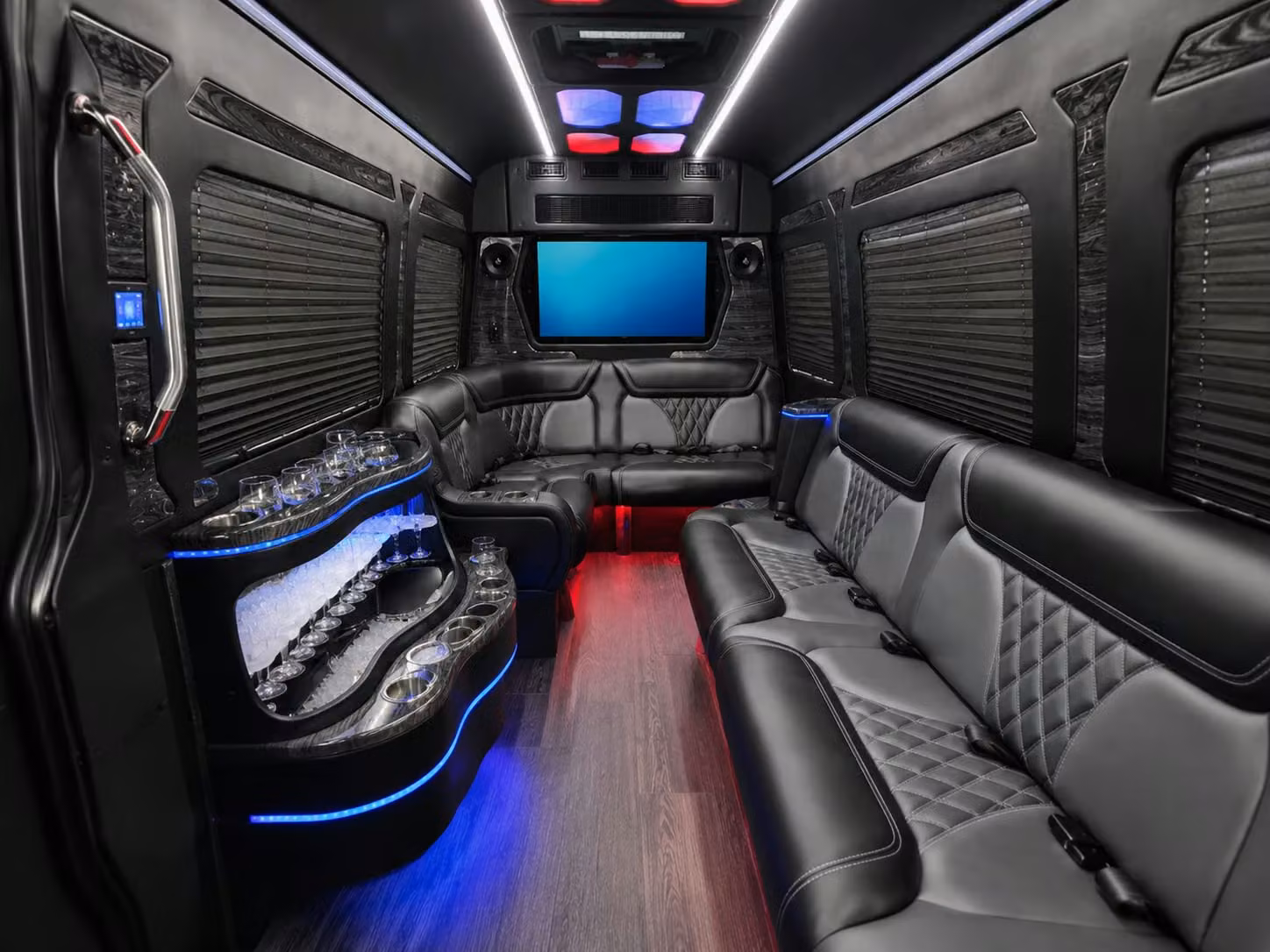 jacksonville sprinter van rental with driver